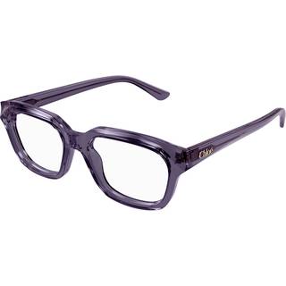Chloé Kvinde CH0292O 009 Optiske stel Acetat Violet Transparent Firkantet