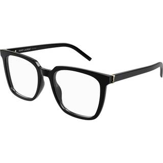SAINT LAURENT Kvinde SL M146 OPT 001 Optiske stel Acetat Sort Transparent Firkantet