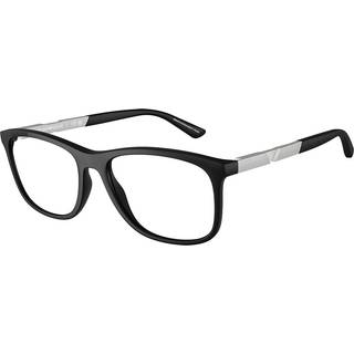 Emporio Armani EA3247F Asian Fit 5001 55 Briller Mænd Black - Matte Black - 55mm