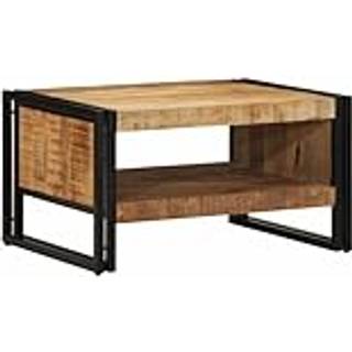 sofabord 70x50x38 cm massivt ru mangotræ
