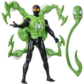 Spider-Man Marvel Venomversus Epic World of Action Miles Morales Deluxe Figure med tillbehör 4-tums Super Hero Toys for Kids Ages 4
