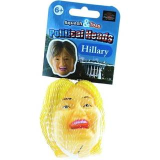 Spil Visions Hillary Clinton Squash & Kast Political Head - Opret alle slags ansigtsudtryk ved at presse sit hoved! - Kast det med dine venner, e