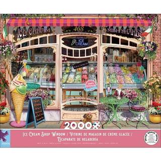 CEACO - Ice Cream Shop Window - 2000 Piece Jigsaw Puzzle