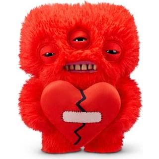 Fuggler Love Fugg af Zuru Funny Ugly Monster Plush Collectible Toy (Love Fugg - Refresh -Red)