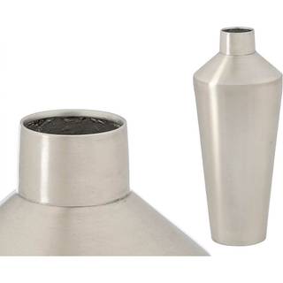 Vase Gift Decor Sølvfarvet Jern 20 x 67 x 20 cm 67 x 21 x 67 cm