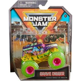 Monster Jam 2024 Officiell 1:64 Diecast Truck Series 35 Street Treats Grave Digger