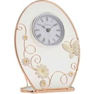 Sophia Oval Champagne Meadow Clock - P66129