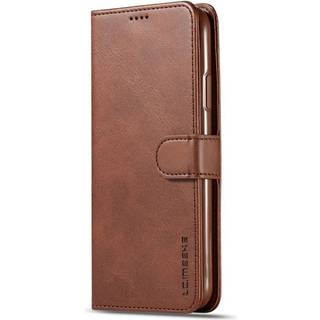 Kunstlæder Flip Cover m. Kortholder & Ståfunktion - iPhone 11 Pro Max - Mørkebrun