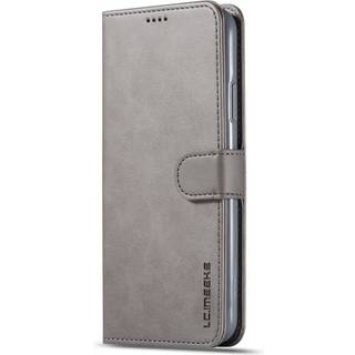 Kunstlæder Flip Cover m. Kortholder & Ståfunktion - iPhone 11 Pro Max - Grå