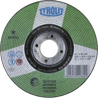 Skrubskive Basic 27C ø178×6 C30S-BF