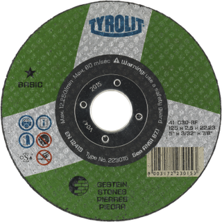 Skæreskive Basic 42C ø115×2,5 C30-BF