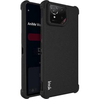 IMAK - Asus ROG Phone 9 (5G) / 9 Pro (5G) - Fleksibelt Plastik Bagside Cover - Sort