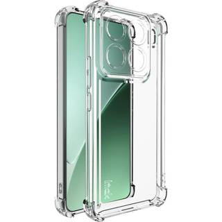 IMAK Xiaomi 15 Pro Bagsidecover i Fleksibel Plast med Stødsikring - Gennemsigtigt