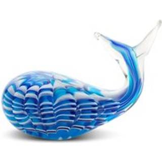 Objets d'Art Blue Whale Ornament - P3467