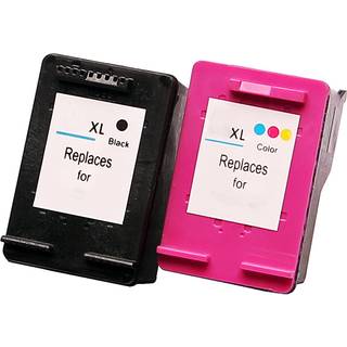 Kompatibelt sæt 2x printerpatron til HP 301XL DeskJet 1000 1010 1050 1055 1510 1514 2050 2510 2512 2