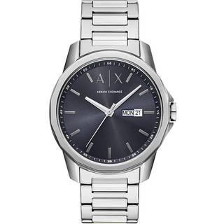 Armani Exchange Banks Quartz Blue Dial Stainless Steel Strap Men's Watch AX1767