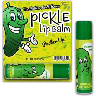 Dill Pickle Lip Balm - Pickle Gifts - Sjove gaver til mænd - Flavored Lip Balm - Weird Stocking Stuffers - Sjove pickle gaver - Dill Pickles - Us