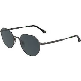Lacoste Unisex L268S 035 Solbriller Metal Rifle tønde Grå Firkantet Normal