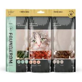 Faunakram godbidder til kat, valuepack - 300 g.