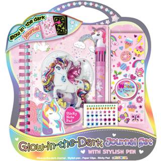 Alrico  Notesbog Enhjørning med Tilbehør