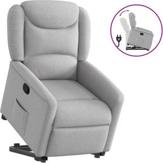 løftestol stof skygrå