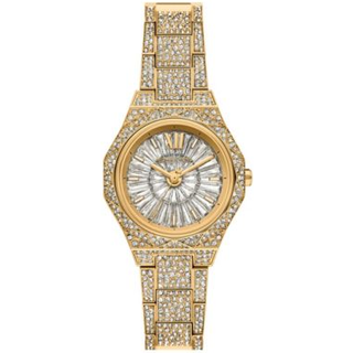 MK Mini Raquel Pavé Gold-Tone Watch - Gold - Michael Kors - ONE SIZE