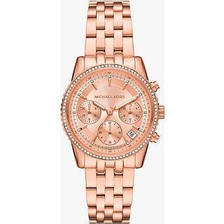 MK Mini Bryant Pavé Rose Gold-Tone Watch - Rose Gold - Michael Kors - ONE SIZE