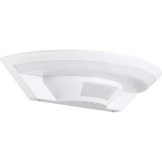 10W væglampe - LED, PIR sensor, Samsung chip, 4000K, hvid hus - Kulør : Neutral