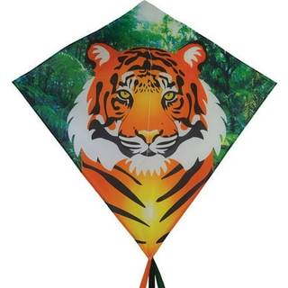 I brisen 3279 - Tiger 30 tommer Diamond Kite - Fun Easy Flying Kite