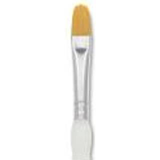 Soft-Grip Golden Taklon Filbert Brush-st?rrelse 10