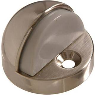 Hillman 852971 High Dome gulvd?rstop - satin nikkel