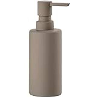 Solo Sæbedispenser fra Zone Denmark - Taupe farve - Porcelæn/ABS