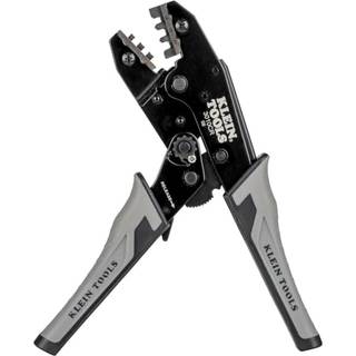 Klein Tools 3010cr MC4 Solar Ratcheting Crimper for 10-14 AWG Stranded Copper Wire PV-stik