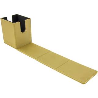 Ultra Pro - Vivid Alcove Flip Card Deck Box (Yellow) - Butikker og beskytter op til 100 standardst?rrelseskort Baseball Gaming Sports eller event