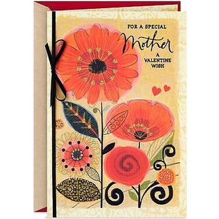 Hallmark Valentines Day Card for Mom (Glitter Flowers)