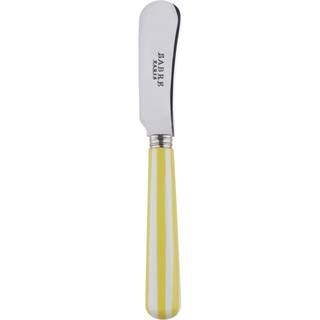 Sabre Paris - Butter Spreader Stripe Yellow - Smørknive