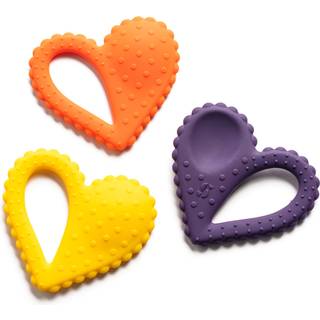 Specielle forsyninger Teether Hjerte ske Oral Motorbehandlingsværktøj Tekstureret stimulering og sensorisk indgangsbehandling til babyer og småbø