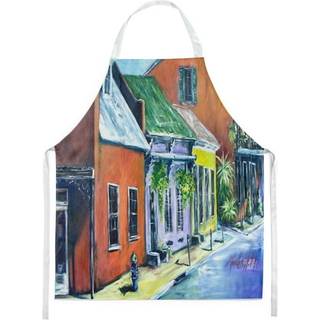 """" Caroline's Treasures MW1258APRON New Orleans et sted tæt på forklæde stor flerfarvet """"