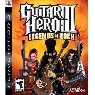 Guitar Hero III: Legends of Rock - PlayStation 3 (kun spil)