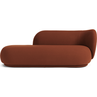 Rico Divan Right - Tonus - Red Brown