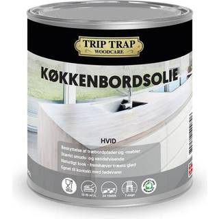 Trip trap køkkenbordsolie hvid 0,75l