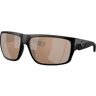 Costa Del Mar 6S9129 Fly Line Polarized 912904 64 Solbriller Mænd Black - Matte Black - 64mm