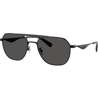 Coach HC7178 CAE80 939387 55 Solbriller Mænd Black - Black - 55mm
