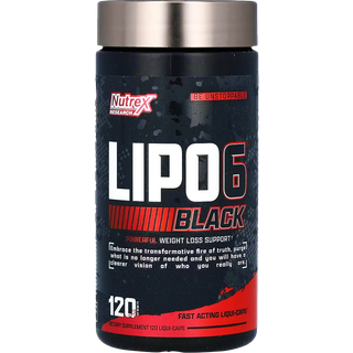 NUTREX RESEARCH LIPO 6 BLACK (120) STANDARD