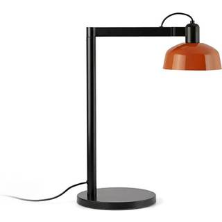 Faro TATAWIN Bordlampe Satin Sort/Reddish Orange