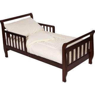 American Baby Company Heavenly Soft Minky Dot Chenille Toddler Senget?jss?t Creme 4 stk.