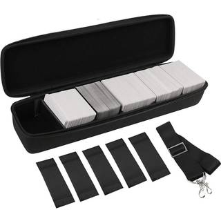 Comecase Card Case Opbevaringstaskesamling Holder op til 1500 kort B?rbar spilkortholder skuldertaske Perfekt til Cards Against Humanity Phase 22