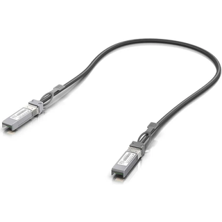 Ubiquiti UACC-DAC-SFP10-0.5M 10 Gbps SFP+ Direct Attach Cable 0.5M - Sort - 0.5 meter