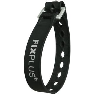 Spännband FixPlus 2-pack 23 cm Svart
