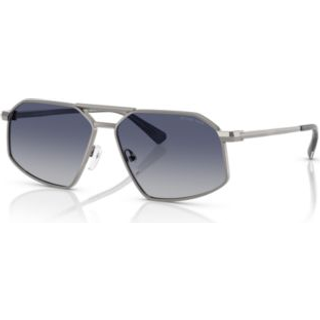 Michael Kors Mand MK1167 MAR VISTA 10024L Solbriller Metal Grå Blå Geometrisk Normal Skygge